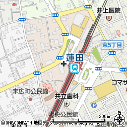 福寿家寿司店周辺の地図