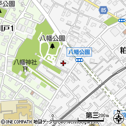 埼玉県春日部市粕壁5616-1周辺の地図
