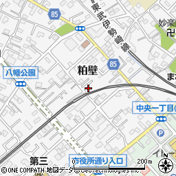 埼玉県春日部市粕壁6663-2周辺の地図