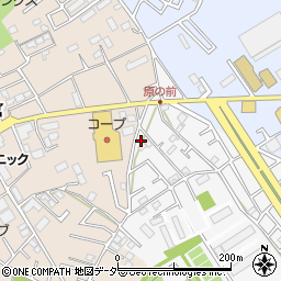 埼玉県上尾市原市1420-3周辺の地図