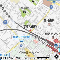 埼玉県春日部市粕壁3丁目1-22周辺の地図