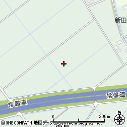 茨城県つくばみらい市鬼長周辺の地図