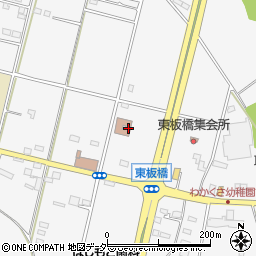 茨城県つくばみらい市板橋2675周辺の地図