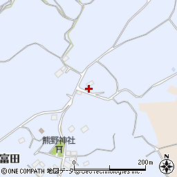 茨城県行方市富田1211周辺の地図