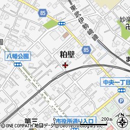埼玉県春日部市粕壁6667-1周辺の地図