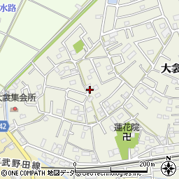 埼玉県春日部市大衾137周辺の地図