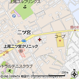 埼玉県上尾市二ツ宮937周辺の地図