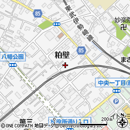 埼玉県春日部市粕壁6667-10周辺の地図