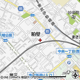 埼玉県春日部市粕壁6664-1周辺の地図