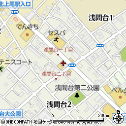 くら寿司北上尾店周辺の地図