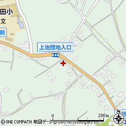 茨城県牛久市岡見町2000周辺の地図