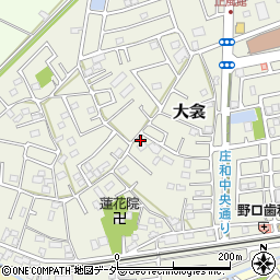 埼玉県春日部市大衾228周辺の地図