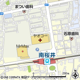 スギドラッグヤオコー南桜井店周辺の地図