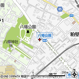 埼玉県春日部市粕壁5618-1周辺の地図