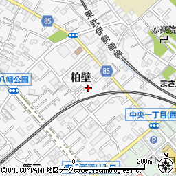 埼玉県春日部市粕壁6667周辺の地図