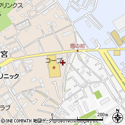 埼玉県上尾市二ツ宮923周辺の地図