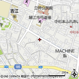 福井県鯖江市杉本町周辺の地図