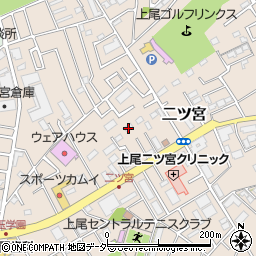 埼玉県上尾市二ツ宮1049周辺の地図
