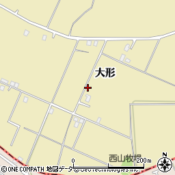 茨城県稲敷郡阿見町大形1698周辺の地図