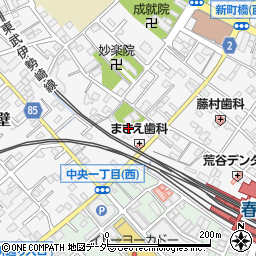 埼玉県春日部市粕壁3丁目1周辺の地図