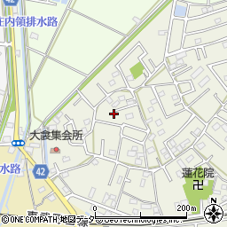 埼玉県春日部市大衾112周辺の地図