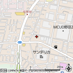 ファミリーマート野田七光台店周辺の地図