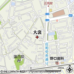埼玉県春日部市大衾212周辺の地図