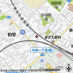 埼玉県春日部市粕壁6601周辺の地図
