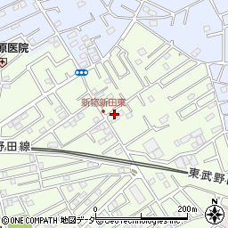 埼玉県春日部市新宿新田292周辺の地図