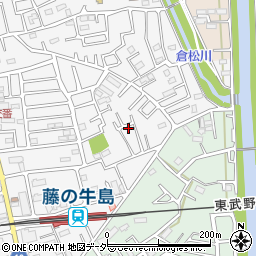 埼玉県春日部市牛島1473周辺の地図