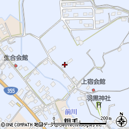茨城県行方市富田384周辺の地図