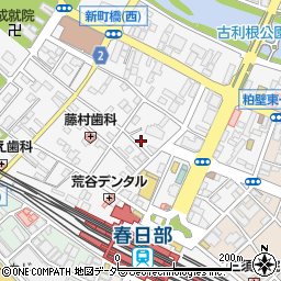 埼玉県春日部市粕壁2丁目5-4周辺の地図