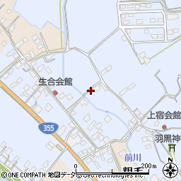茨城県行方市富田306周辺の地図