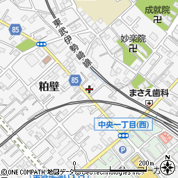 埼玉県春日部市粕壁6603周辺の地図