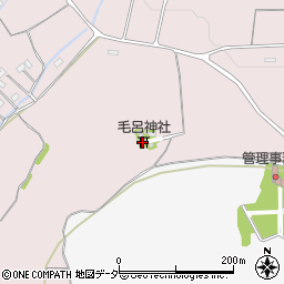 毛呂神社周辺の地図