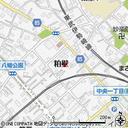 埼玉県春日部市粕壁6669-2周辺の地図