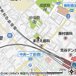 埼玉県春日部市粕壁3丁目1-12周辺の地図