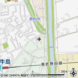 埼玉県春日部市藤塚1936周辺の地図