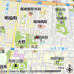 観月寺周辺の地図