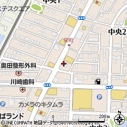 ドミノ・ピザ　牛久中央店周辺の地図
