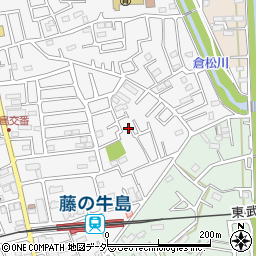 埼玉県春日部市牛島1473-53周辺の地図