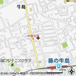 埼玉県春日部市牛島1438周辺の地図