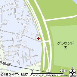 埼玉県春日部市西金野井1577周辺の地図