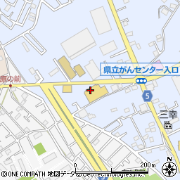 上尾蓮田線周辺の地図