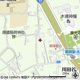 埼玉県桶川市川田谷1493周辺の地図