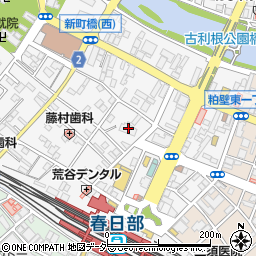 埼玉県春日部市粕壁2丁目5-2周辺の地図