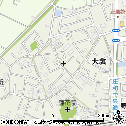 埼玉県春日部市大衾185周辺の地図