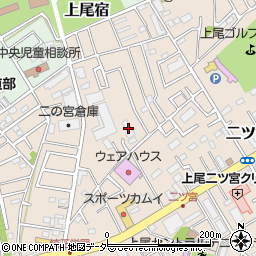 埼玉県上尾市二ツ宮1064周辺の地図