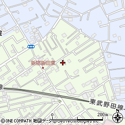 埼玉県春日部市新宿新田295周辺の地図
