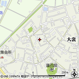 埼玉県春日部市大衾153周辺の地図
